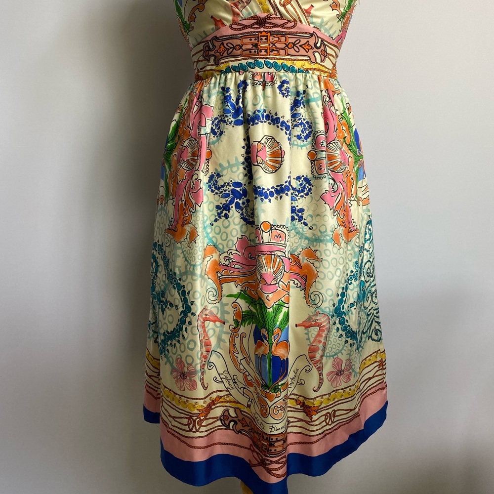 Anthropologie silk dress - Picture 8 of 10